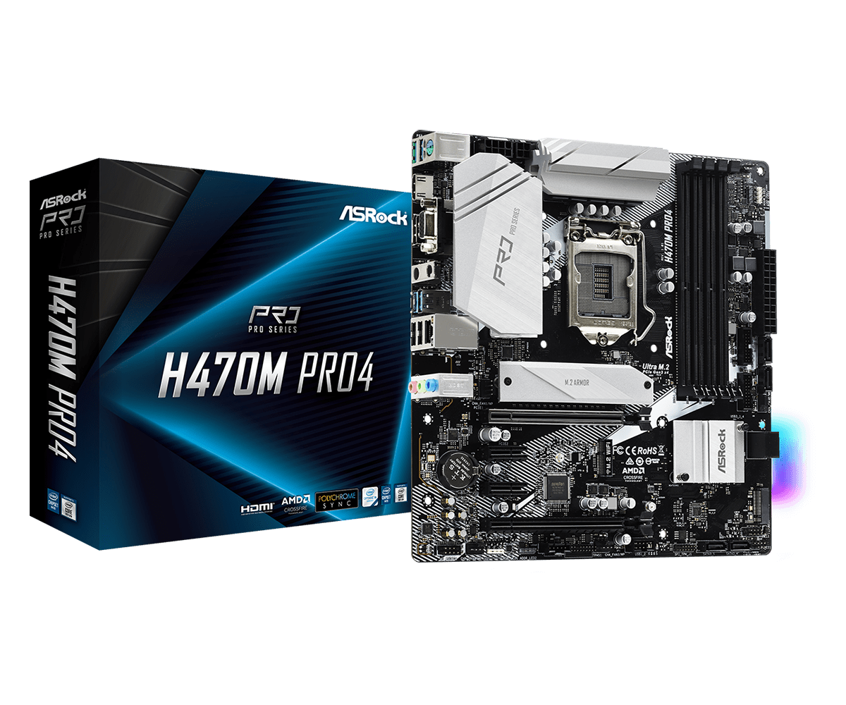 Asrock h470m pro4 обзор